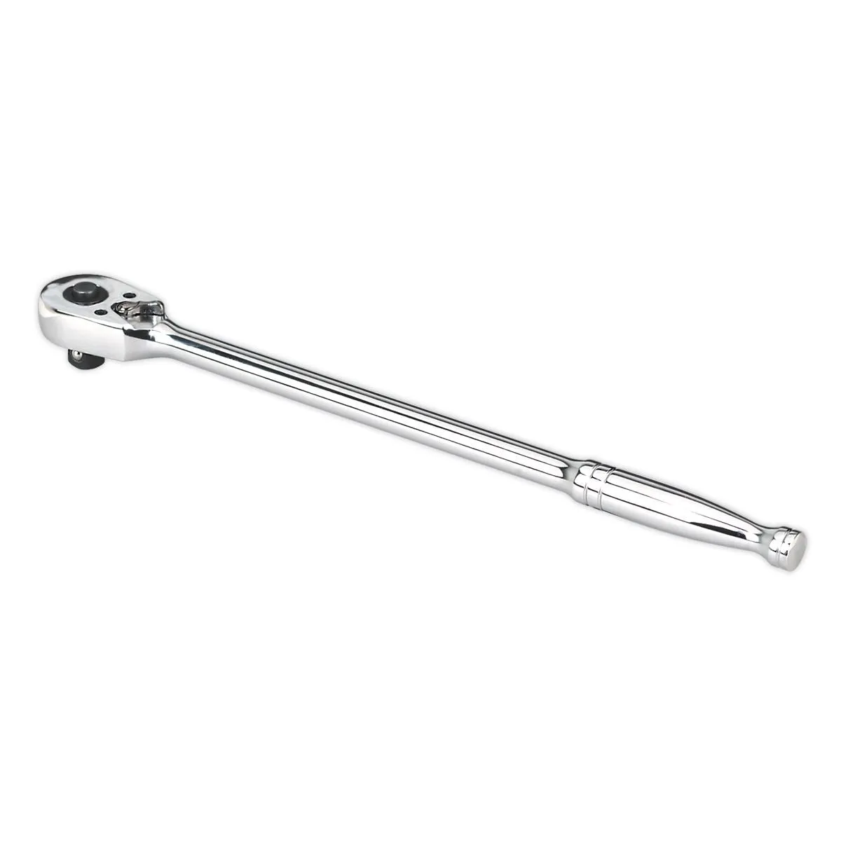 Sealey Premier Ratchet Wrench Long Pattern 375mm 1/2"Sq Drive Pear-Head Flip Reverse