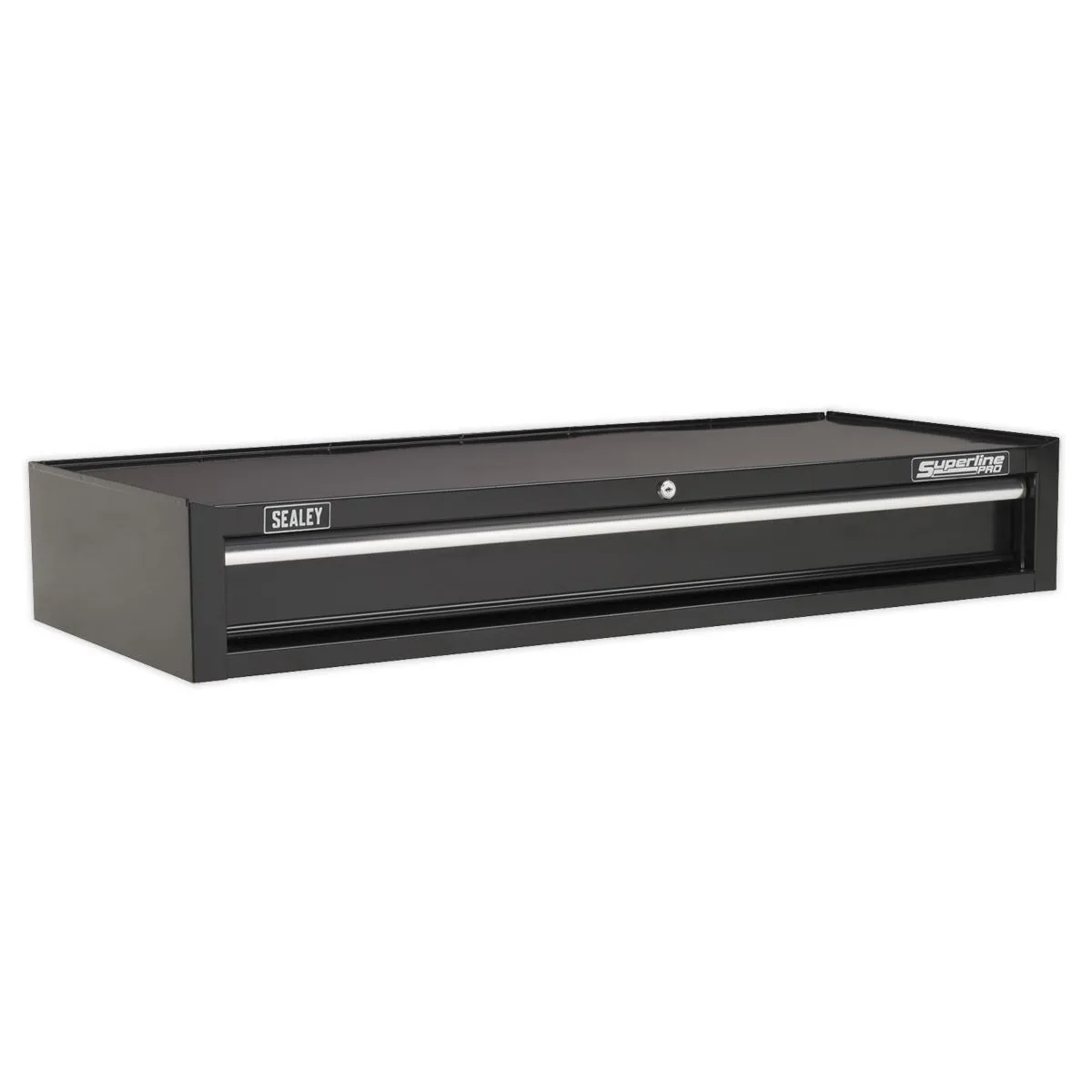 Sealey Superline Pro Mid-Box Tool Chest 1 Drawer with Ball-Bearing Slides Heavy-Duty- Black