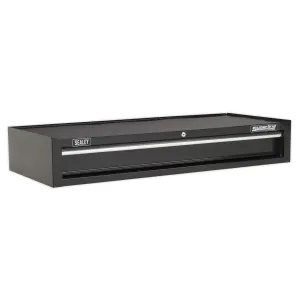 Sealey Superline Pro Mid-Box Tool Chest 1 Drawer with Ball-Bearing Slides Heavy-Duty- Black