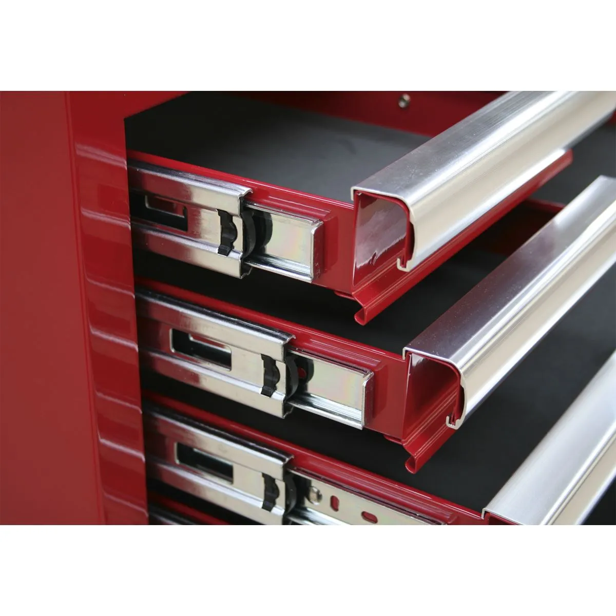 Sealey Superline Pro Mid-Box Tool Chest 1 Drawer with Ball-Bearing Slides Heavy-Duty- Black