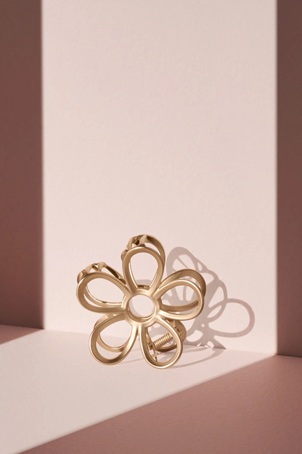 Secret Garden Flower Claw Clip - Gilded