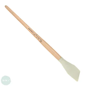 SILICONE PAINTING TOOLS - Princeton CATALYST - Long Handle 30mm BLADE -  6 – White