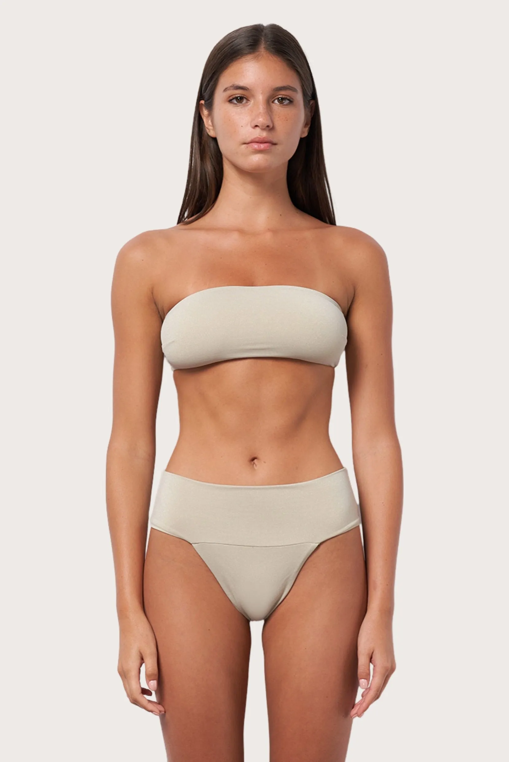 Slide Bandeau Bikini Top - Shimmer