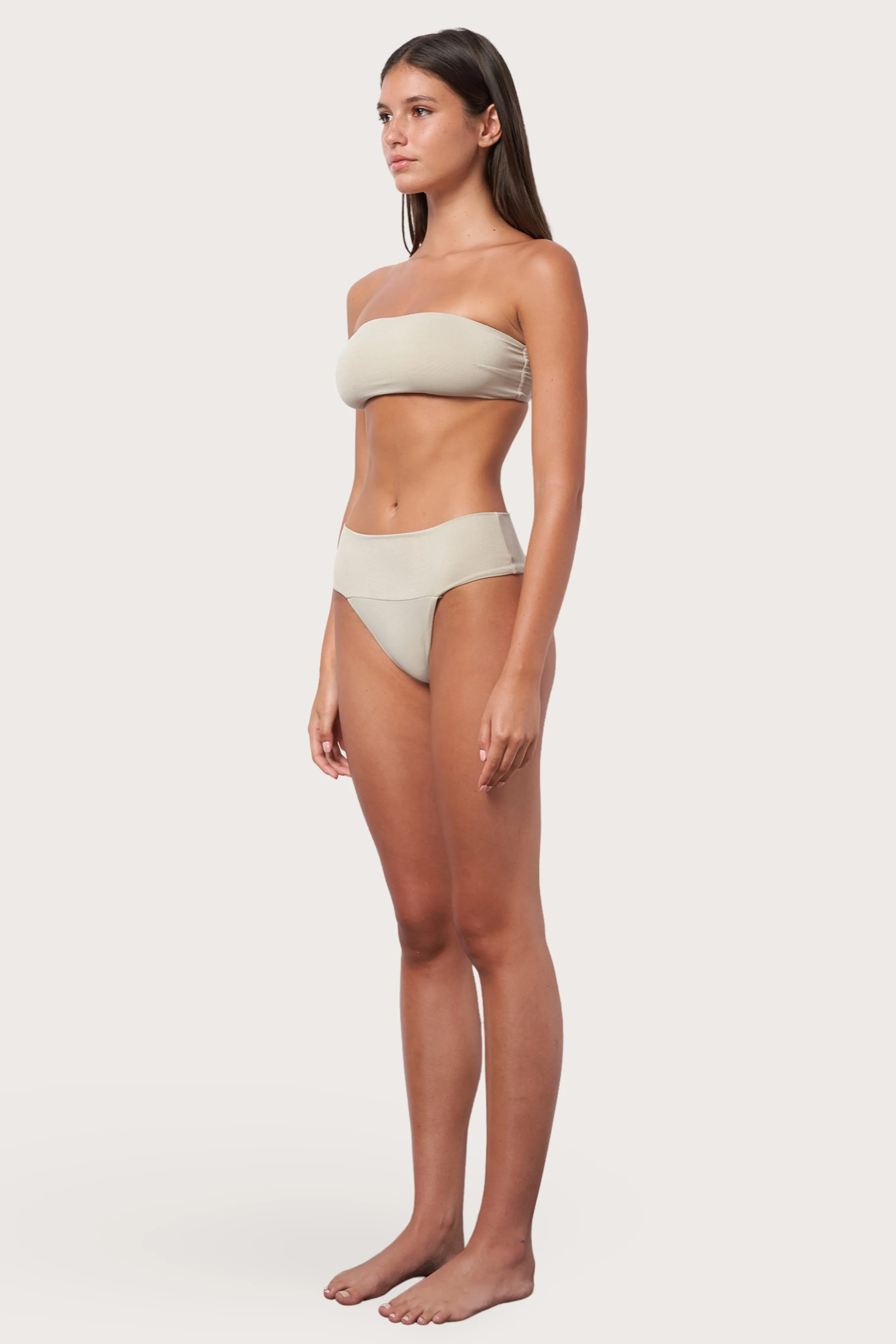 Slide Bandeau Bikini Top - Shimmer