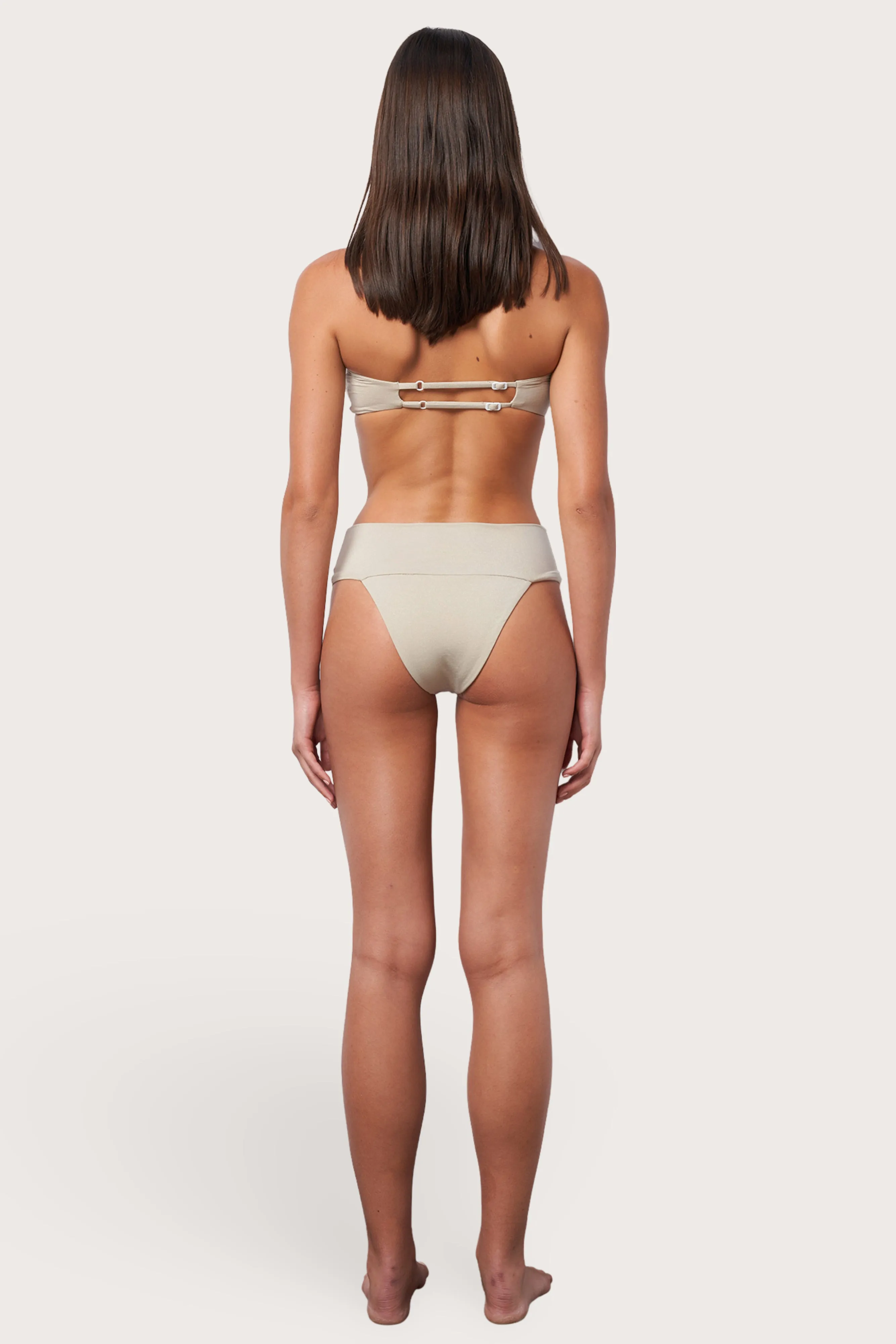 Slide Bandeau Bikini Top - Shimmer