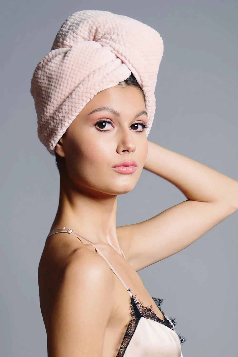Smooth & Dry Plush Microfiber Hair Wrap