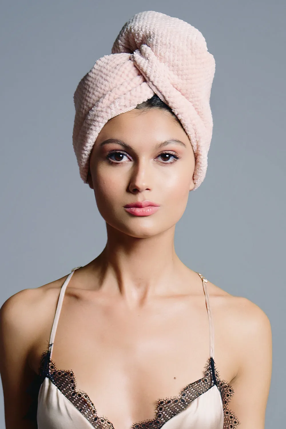 Smooth & Dry Plush Microfiber Hair Wrap