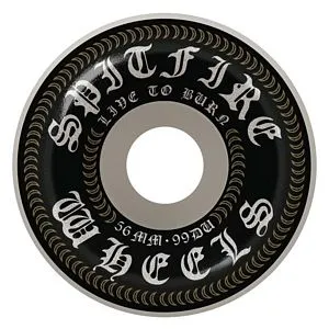 Spitfire Blackletter OG Classic Wheels White 99D 58mm