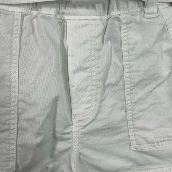 Splendid Ryland Paperbag Shorts Sz XS White