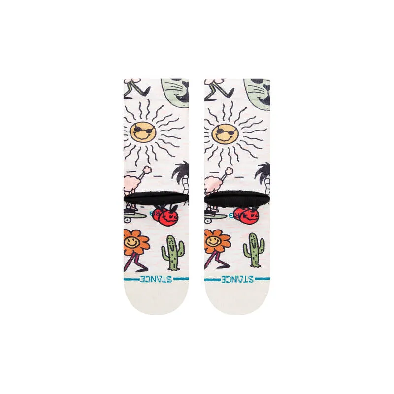 Stance On My Mind Youth Off White Socks