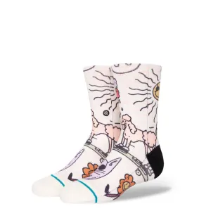 Stance On My Mind Youth Off White Socks