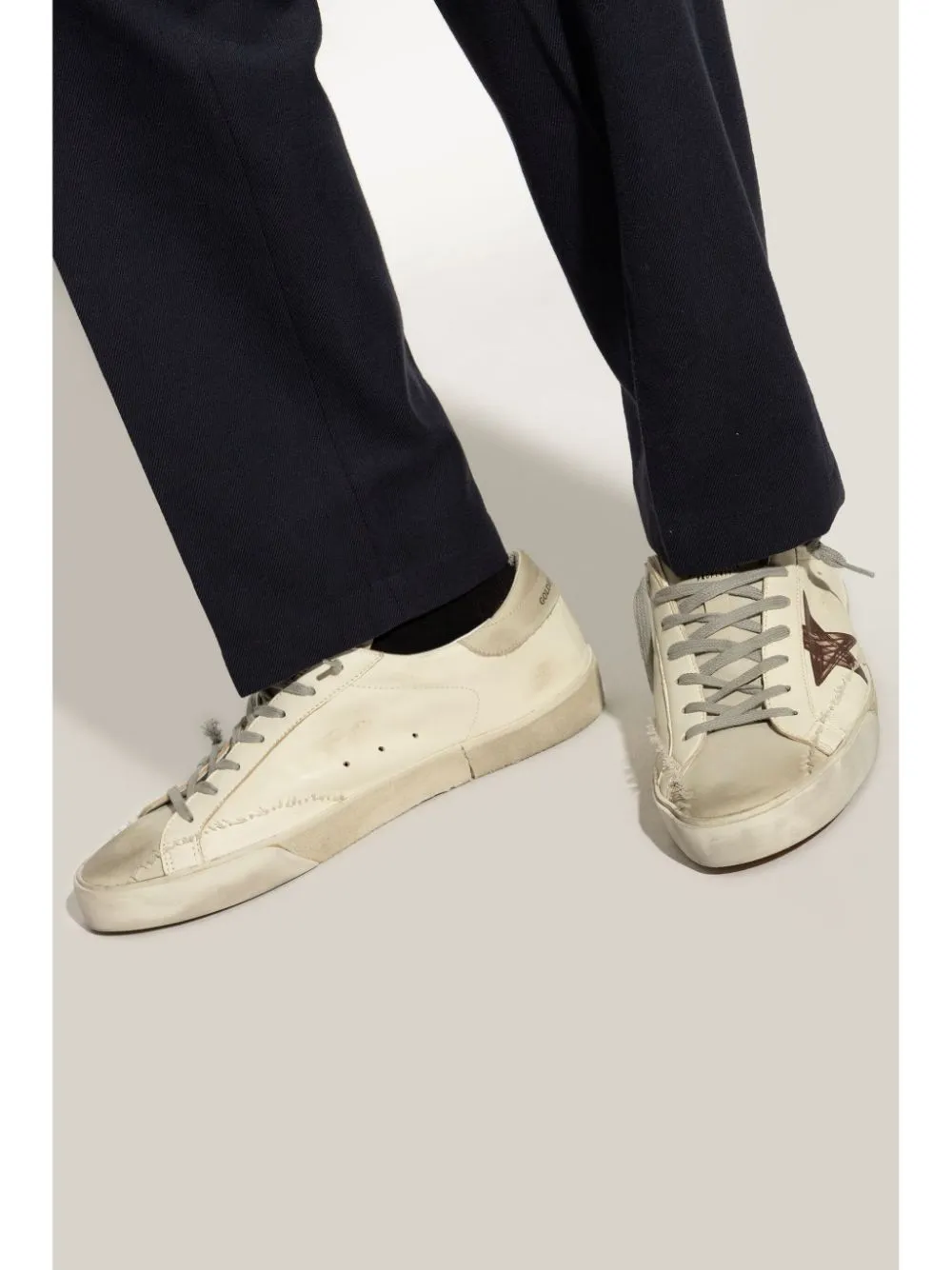 Super-star leather sneakers