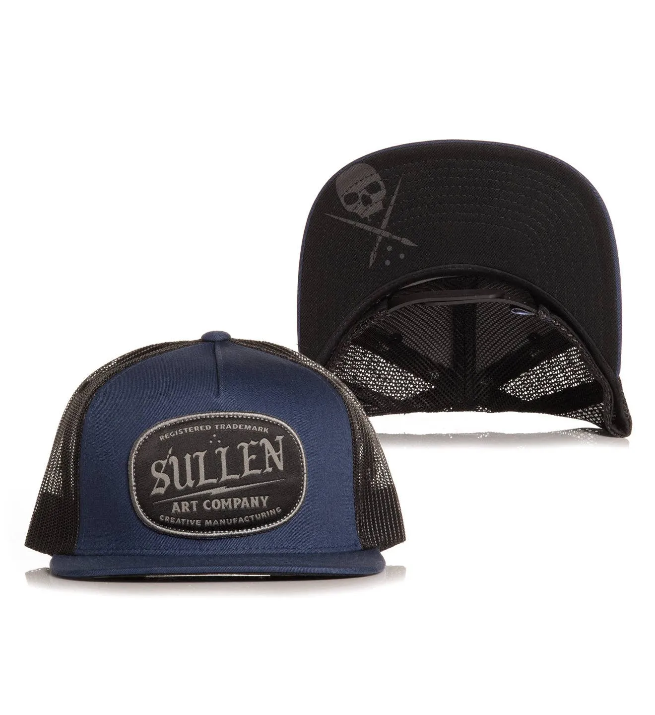 Supply Snapback Mesh Hat - Navy