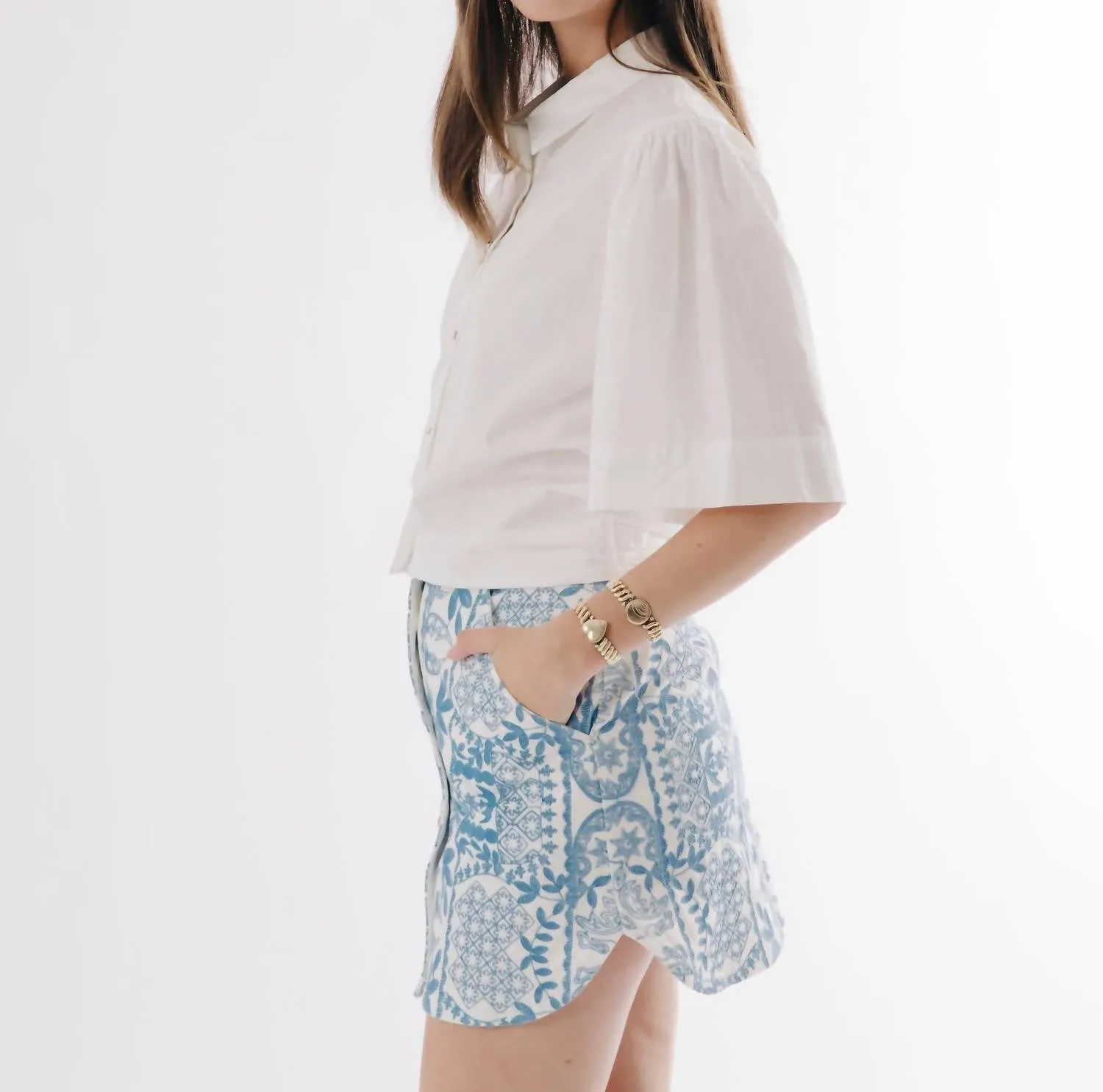 Sylvan Top In White