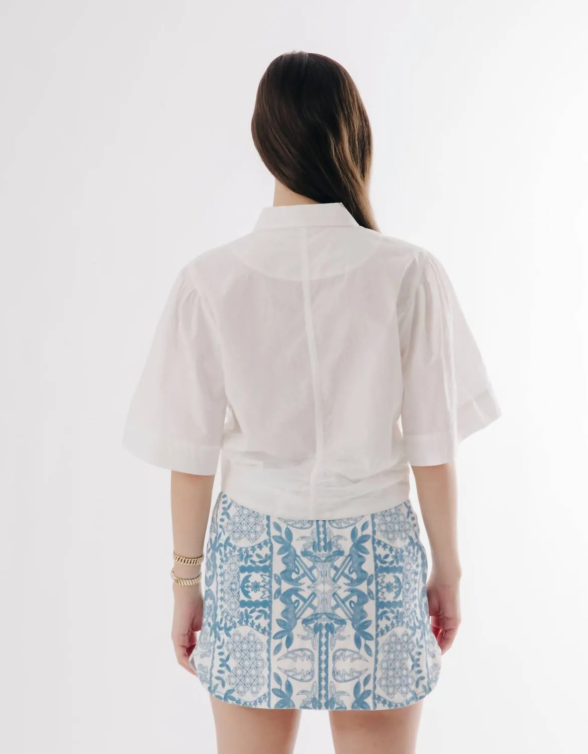 Sylvan Top In White