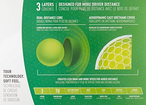 TaylorMade 2018 Project (a) Golf Ball, White (One Dozen)