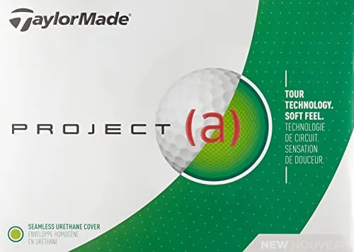 TaylorMade 2018 Project (a) Golf Ball, White (One Dozen)