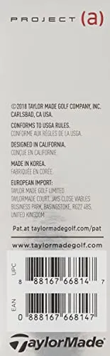 TaylorMade 2018 Project (a) Golf Ball, White (One Dozen)