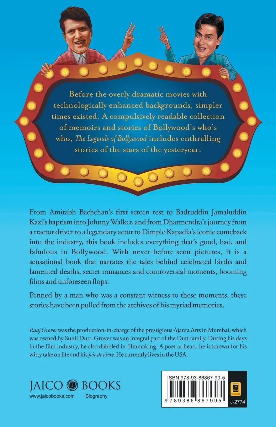 The Legends of Bollywood Paperback