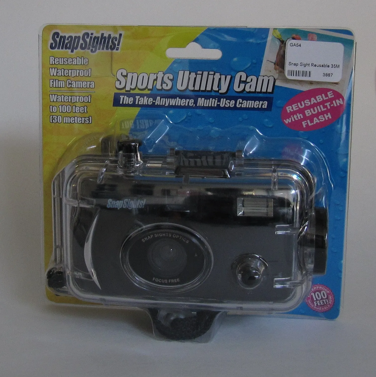 Trident Intova Snap Sights Reusable 35MM Film Camera