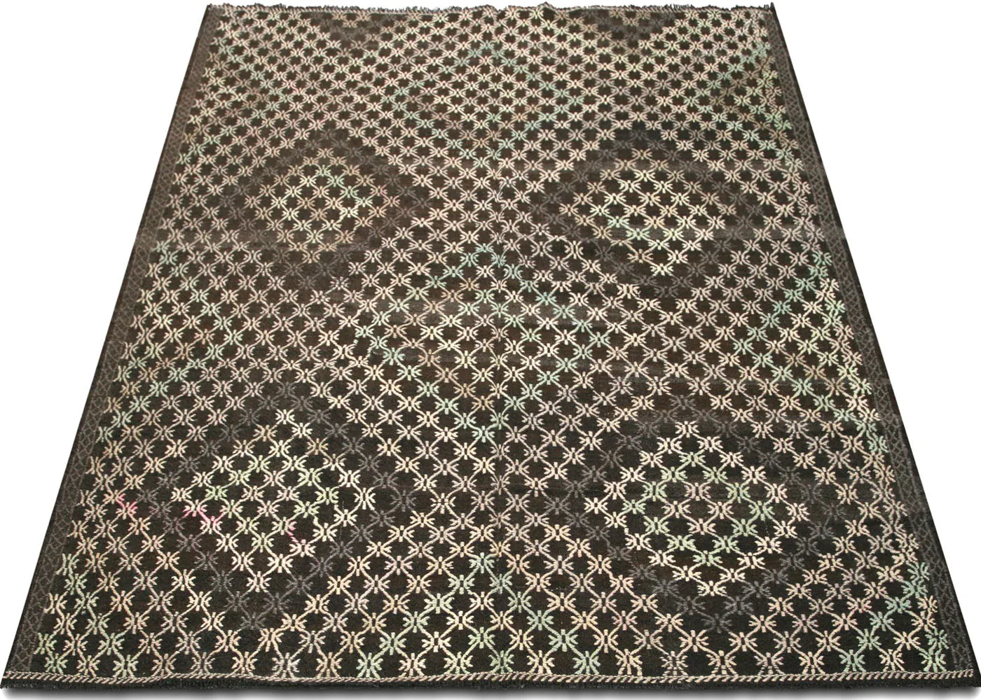 Vintage Turkish Kilim - 7'1" x 8'11"