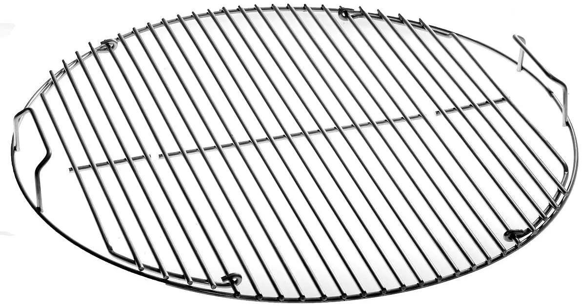 Weber Hinged Cooking Grate, 17.5-Inch diameter (Fit Weber 18-inch Charcoal kettles)