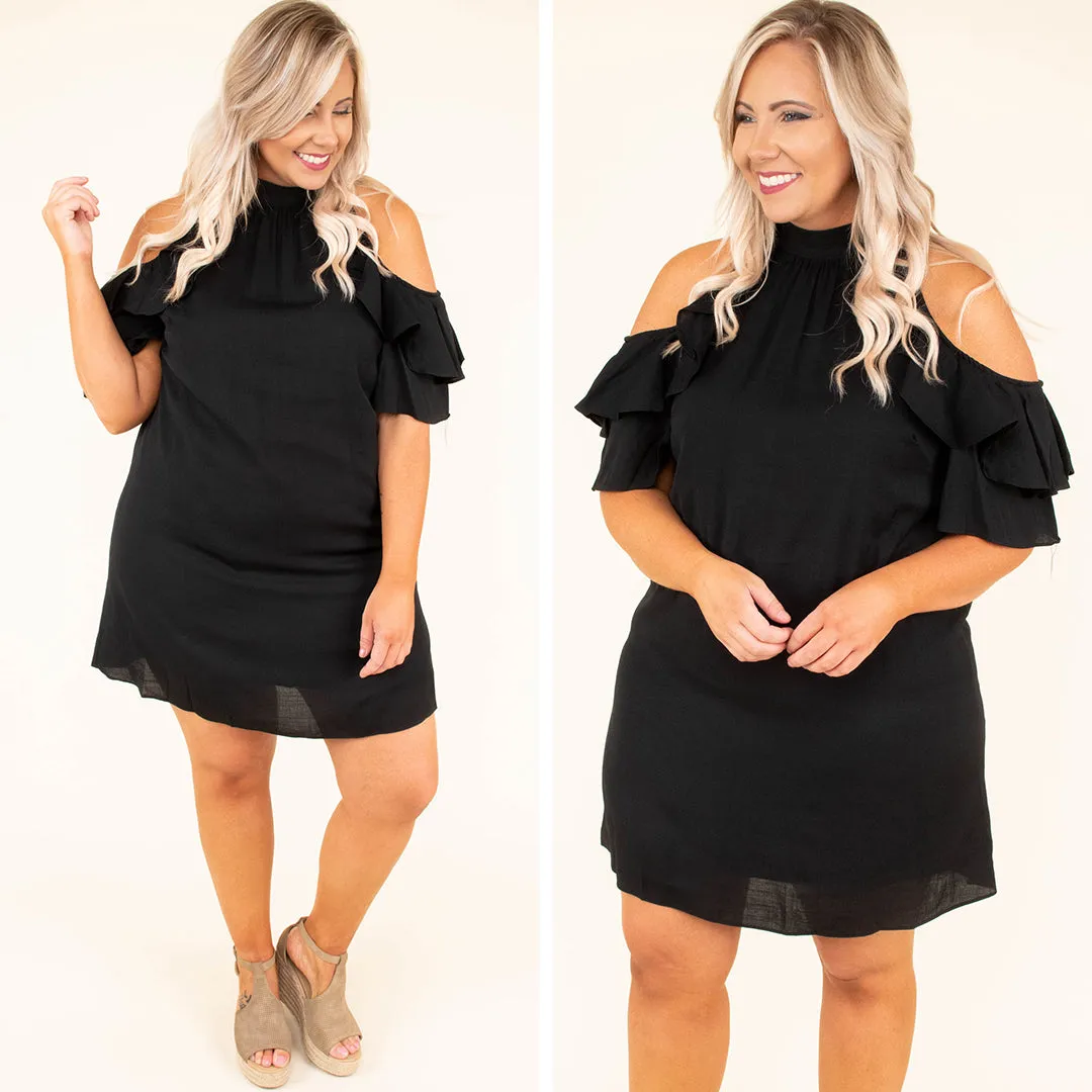 What You Do For Love Dress, Black