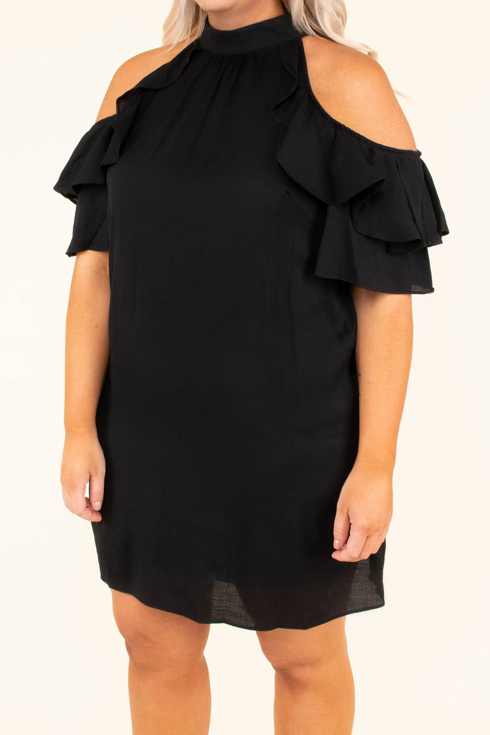 What You Do For Love Dress, Black