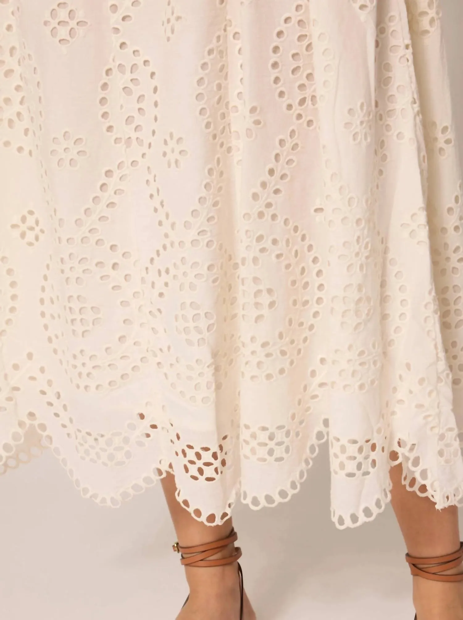 Yesenia Midi Dress In Ivory