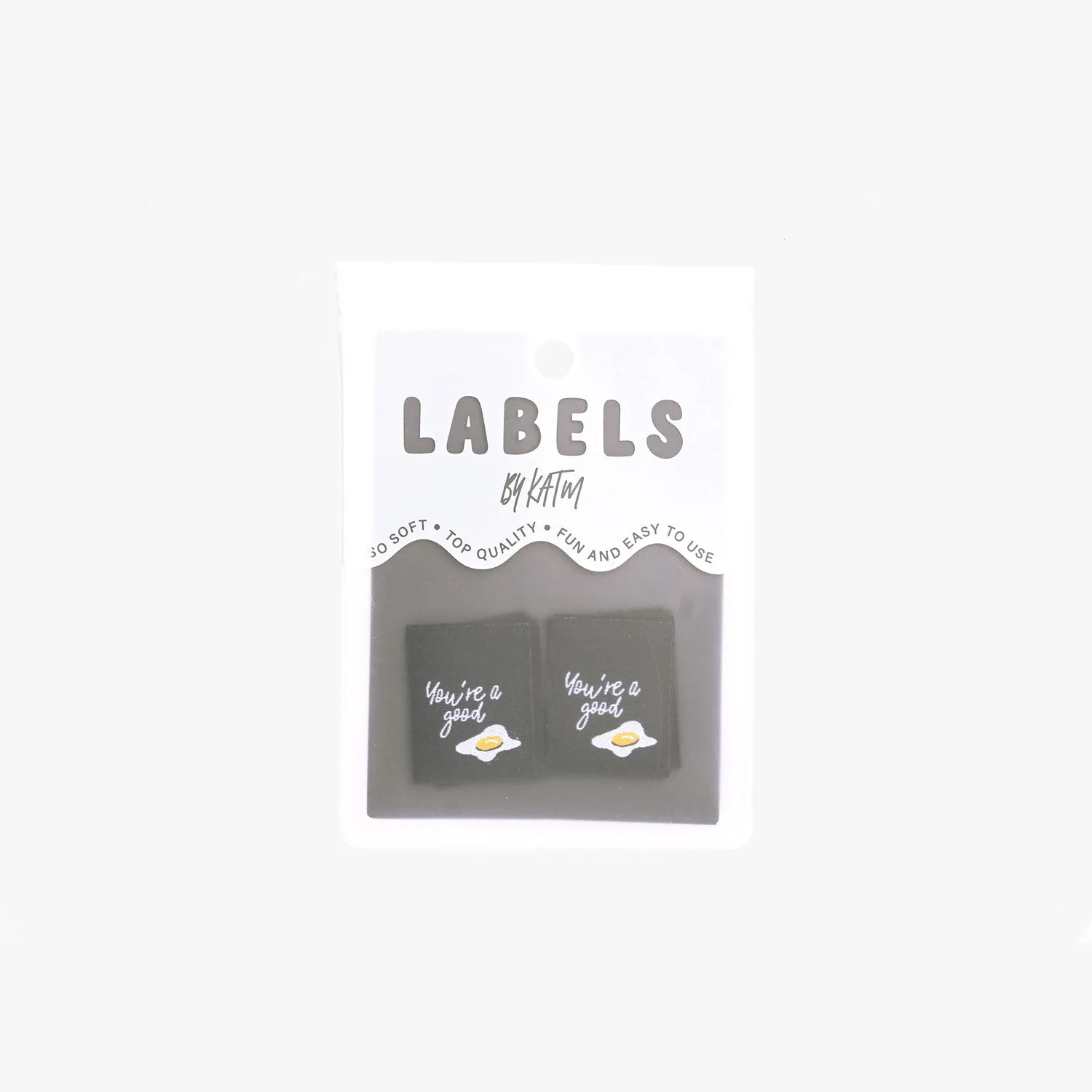 You're a Good Egg ~ 6 Sew-in Labels